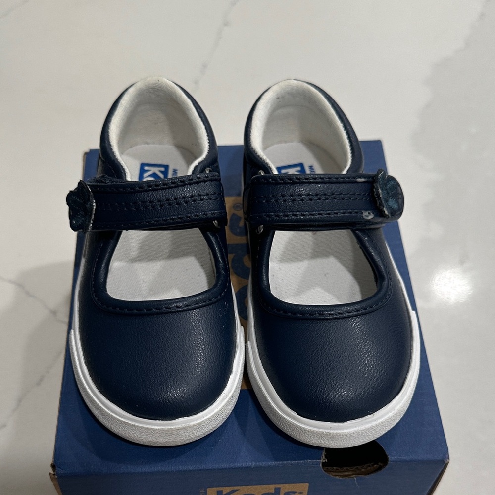 Keds Navy Blue Kids Dress Shoes